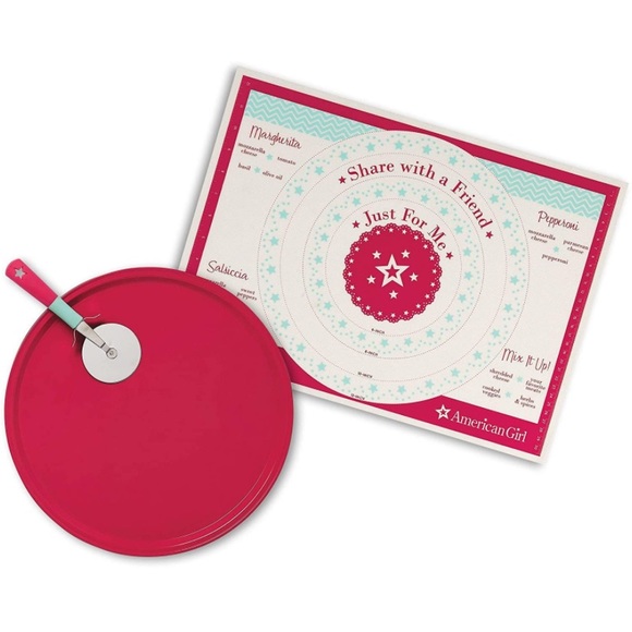 NWT WILLIAMS SONOMA AMERICAN GIRL PIZZA SET - Picture 1 of 3